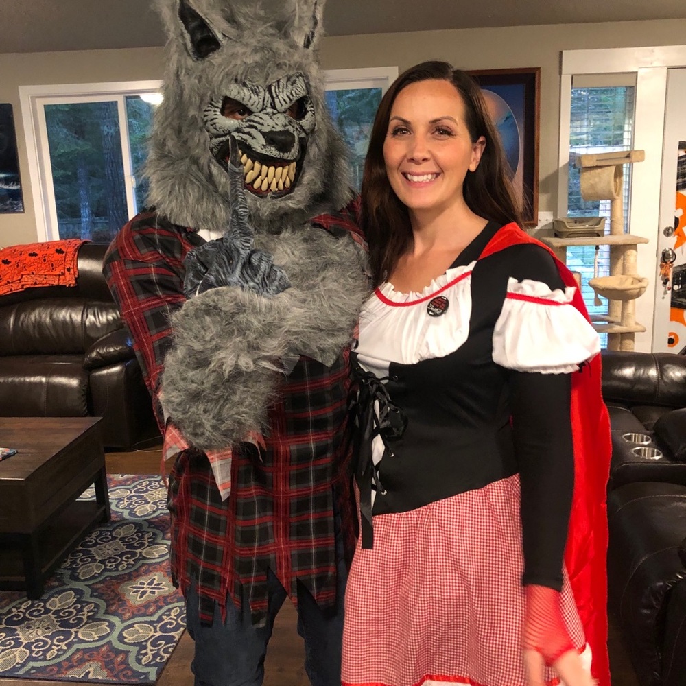Men’s big bad wolf costume